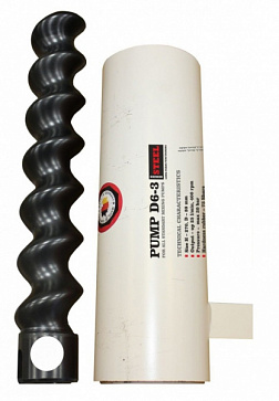 Шнековая пара D6-3 Steel, M-tec
